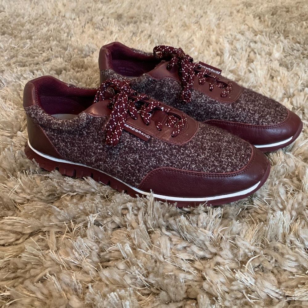 Cole Haan Zerogrand Wool Tweed Oxford Sneaker